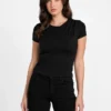 Emmalynn geplooide top