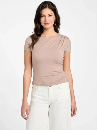 Emmalynn geplooide top