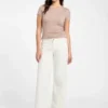 Emmalynn geplooide top