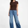 Emmalynn geplooide top