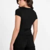 Emmalynn geplooide top