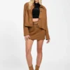 Erin mini-rok van imitatiesuède Erin mini-rok van imitatiesuède
