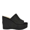 Evenz raffia platform sleehakken