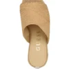 Evenz raffia platform sleehakken
