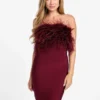 Evita Feather Bandage-jurk Evita Feather Bandage-jurk