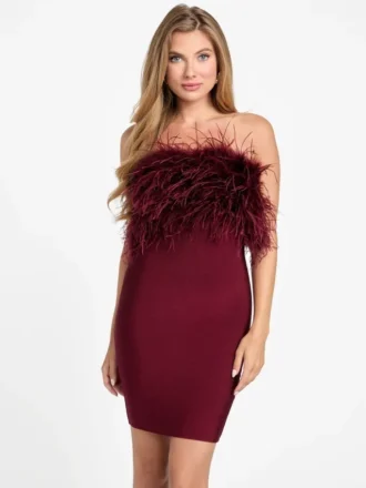 Evita Feather Bandage-jurk