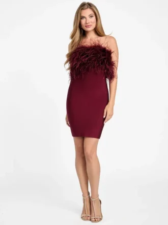 Evita Feather Bandage-jurk