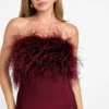Evita Feather Bandage-jurk Evita Feather Bandage-jurk