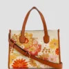 Fabia bloemenprint shoppers
