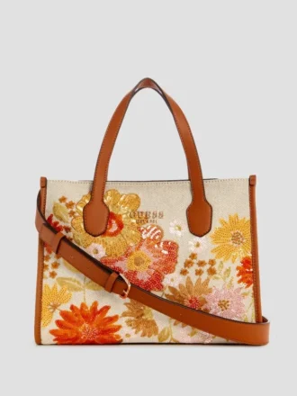 Fabia bloemenprint shoppers