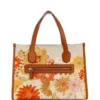 Fabia bloemenprint shoppers