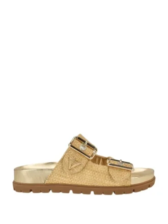 Fasten Raffia-Sandalen