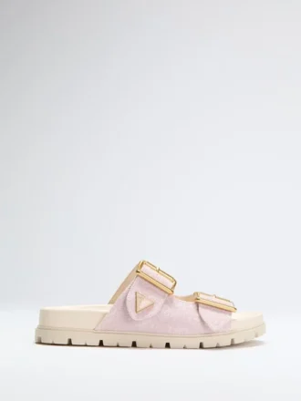 Fasten Raffia-Sandalen