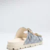 Fasten Raffia-Sandalen