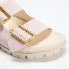 Fasten Raffia-Sandalen