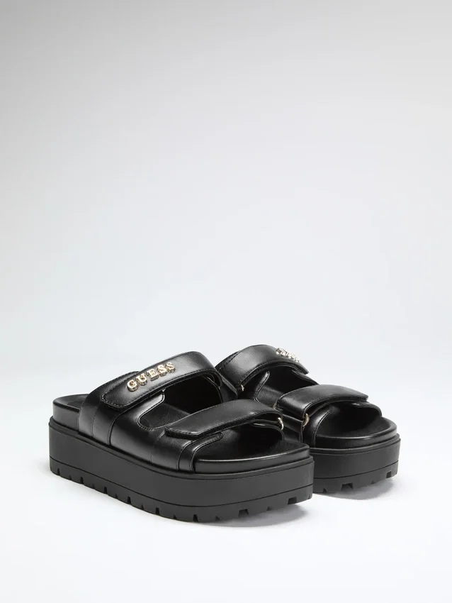 Fasten Sandalen van echt leer Fasten Sandalen van echt leer