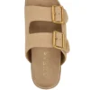 Fasten suède Sandalen