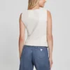 Fatima gilet van imitatieleer