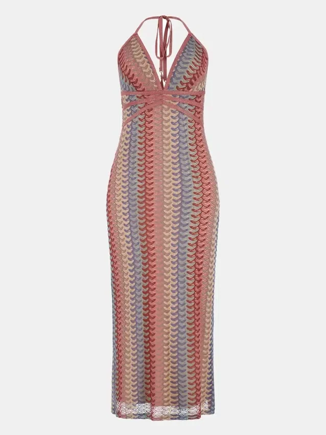 Fearne gestreepte maxi-jurk Fearne gestreepte maxi-jurk