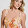 Fia Bustiertop met bloemenmotief en pailletten Fia Bustiertop met bloemenmotief en pailletten