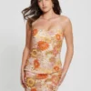Fia jurk met bloemenprint en pailletten