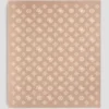 Fleece-deken met pioenrozen