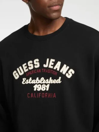 Fleece-trui met logo