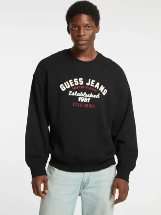 Fleece-trui met logo