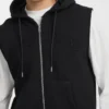 Fleecegilet met capuchon Fleecegilet met capuchon