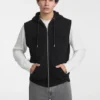 Fleecegilet met capuchon Fleecegilet met capuchon