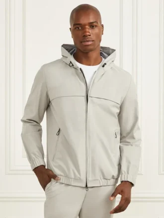 Formele performance-jas met capuchon Formele performance-jas met capuchon