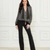 Freda-blouse met kettingprint Freda-blouse met kettingprint