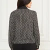 Freda-blouse met kettingprint Freda-blouse met kettingprint