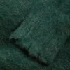 Fuzzy trui met ronde hals