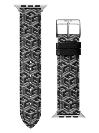 G-Cube grijze leren band van 42-44 mm voor Apple Watch®
