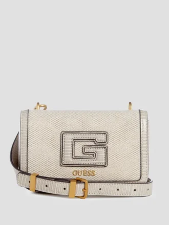 G Status Mini-crossbodytas met slangenreliëf