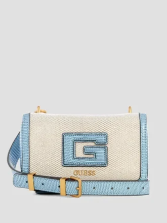 G Status Mini-crossbodytas met slangenreliëf