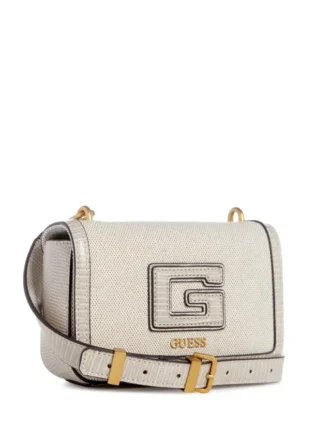 G Status Mini-crossbodytas met slangenreliëf