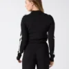 Garby gebreid sweatshirt met rits Garby gebreid sweatshirt met rits