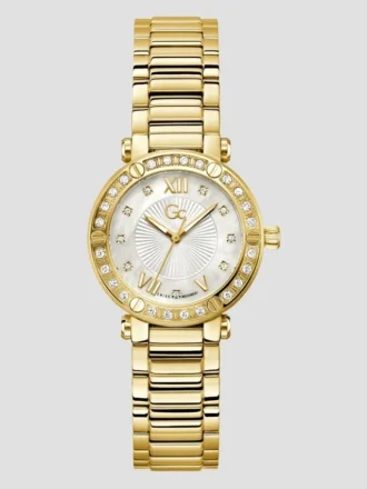 Gc goudkleurig analoog horloge