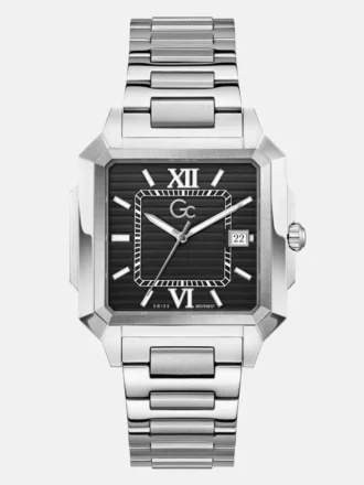 Gc roestvrijstalen analoog horloge