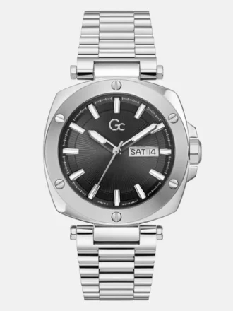 Gc roestvrijstalen analoog horloge