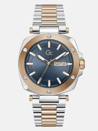 Gc roestvrijstalen analoog horloge