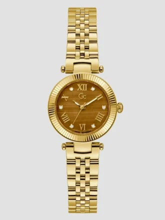 Gc Tiger’s Eye edelsteen analoog horloge