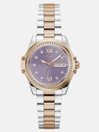 Gc tweekleurig analoog horloge
