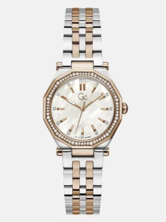 Gc tweekleurig analoog horloge