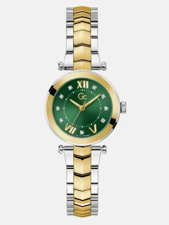 Gc tweekleurig analoog horloge