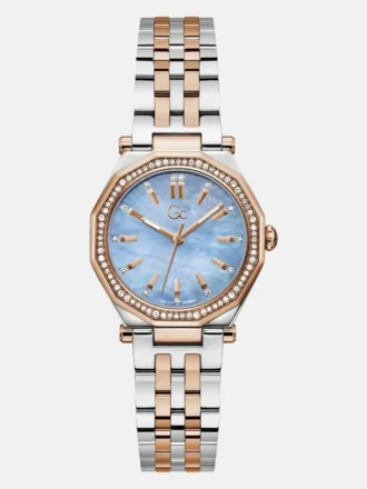 Gc tweekleurig analoog horloge