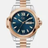 Gc tweekleurig analoog horloge