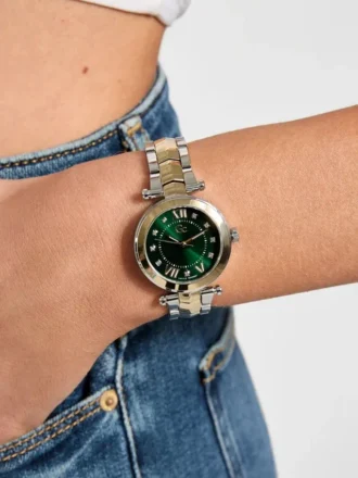 Gc tweekleurig analoog horloge
